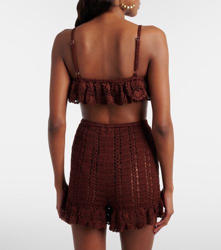 Brassière en crochet de coton - Anna Kosturova - Modalova
