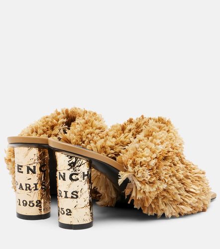 Givenchy Mules Tape à effet raphia - Givenchy - Modalova