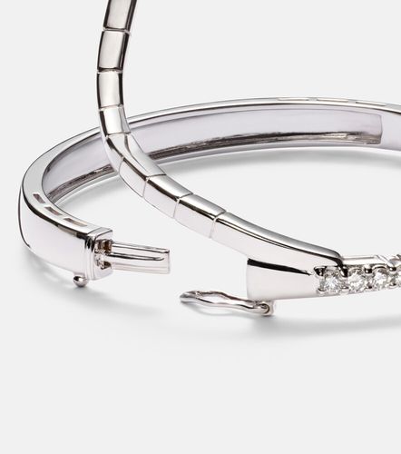 Bracelet en or blanc 18 ct et diamants - Yeprem - Modalova