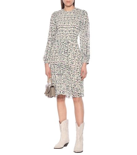 Robe Eulie imprimée en crêpe - Marant Etoile - Modalova