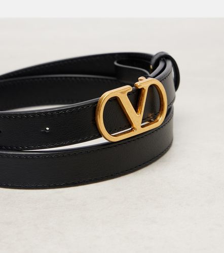 Ceinture VLogo en cuir - Valentino Garavani - Modalova