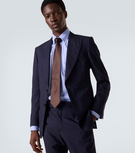 Zegna Cravate en jacquard de soie - Zegna - Modalova
