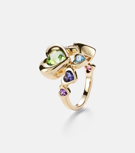 Bague en or 14 ct et saphirs - Roxanne First - Modalova