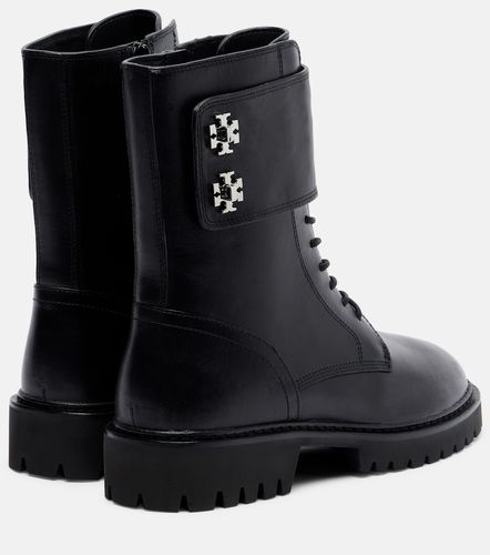 Bottines Turnlock en cuir - Tory Burch - Modalova