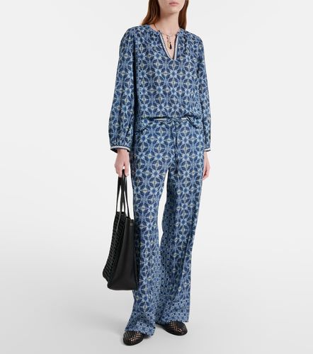 Pantalon ample Kendra imprimé en coton - Velvet - Modalova