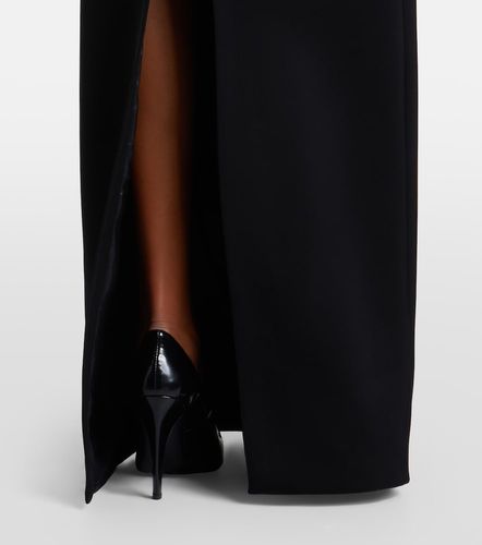Robe à finitions en velours - David Koma - Modalova
