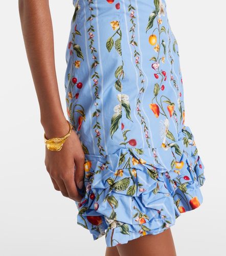 Robe imprimée à épaules dénudées Jardin en coton - Agua by Agua Bendita - Modalova
