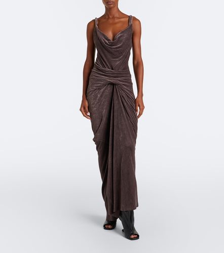 Robe longue Strutter en velours - Rick Owens - Modalova