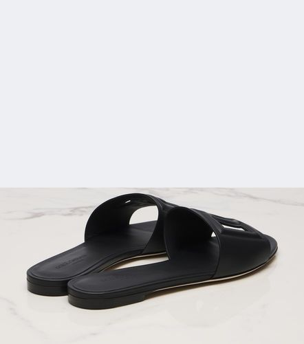 Dolce&Gabbana Mules DG en cuir - Dolce&Gabbana - Modalova