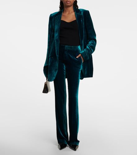 Pantalon slim Gomez à taille basse en velours - Petar Petrov - Modalova