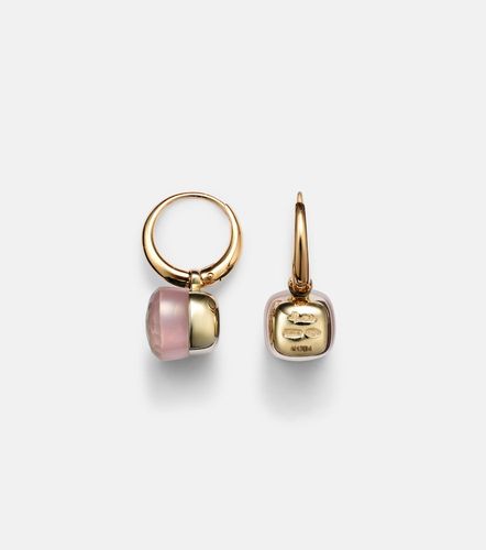 Boucles d’oreilles Nudo en or et blanc 18 ct et quartz - Pomellato - Modalova