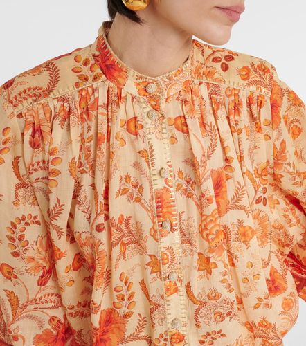 Blouse Junie en ramie à fleurs - Zimmermann - Modalova