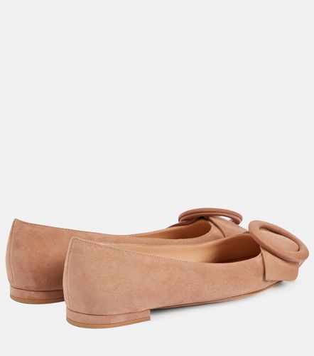 Gianvito Rossi Ballerines en daim - Gianvito Rossi - Modalova