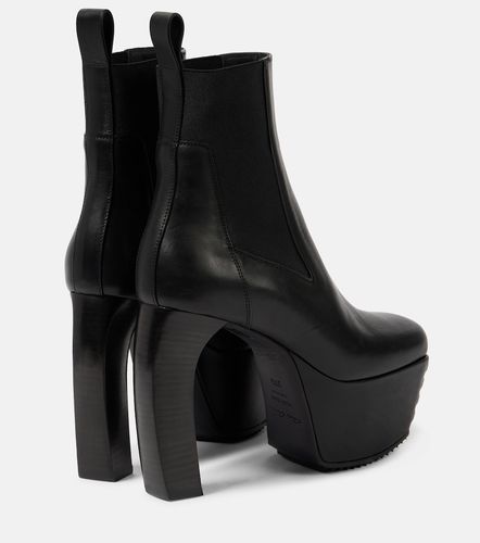 Bottines Porterville Beatle Banana en cuir - Rick Owens - Modalova