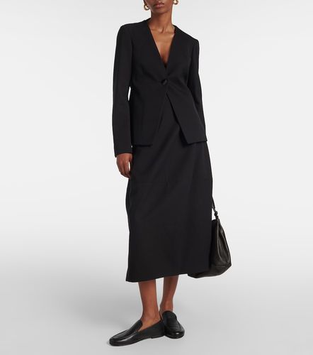 Jupe midi Skye en coton et laine - Fforme - Modalova