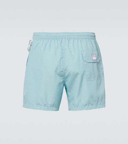 Short de bain Madeira imprimé - Fedeli - Modalova