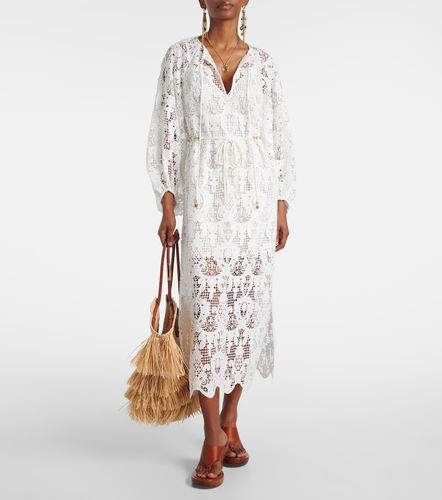 Robe midi Coco en dentelle - Zimmermann - Modalova