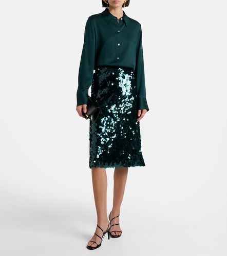 Vince Jupe midi Lucite à sequins - Vince - Modalova