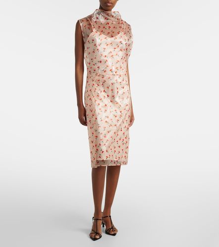 Jil Sander Robe midi à fleurs - Jil Sander - Modalova