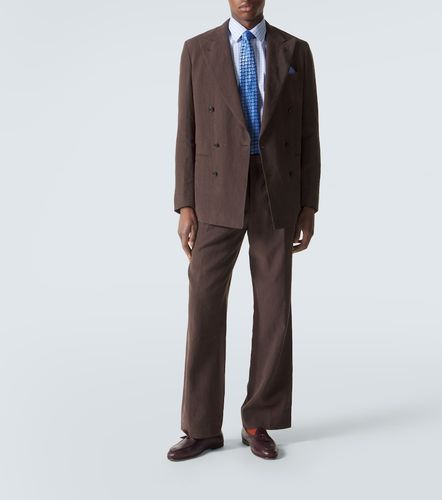 Chemise en coton à carreaux - Charvet - Modalova
