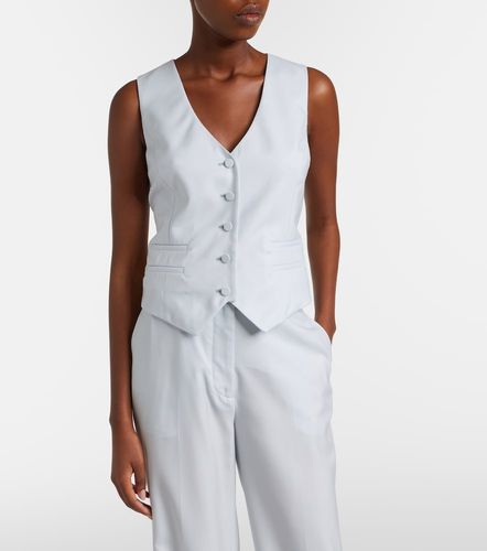 Gilet Coleridge en laine et soie - Gabriela Hearst - Modalova