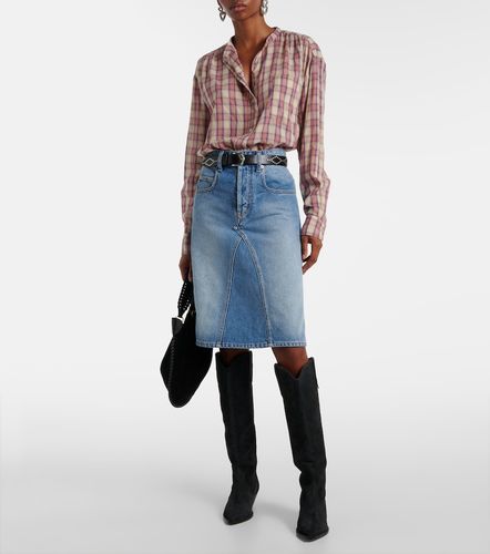 Jupe midi Fiali en jean - Marant Etoile - Modalova