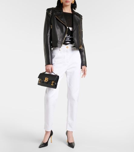 Balmain Pull à rayures et logo - Balmain - Modalova