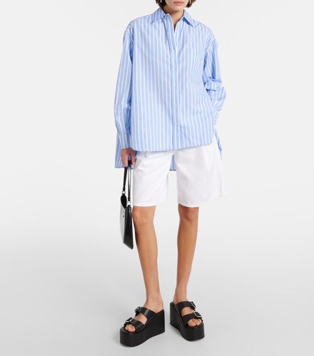 Chemise Georgia en coton mélangé à rayures - The Frankie Shop - Modalova