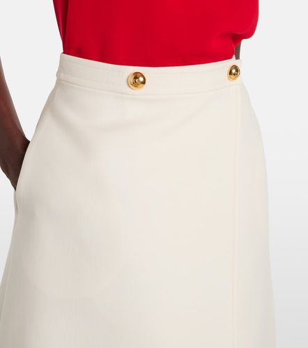 Jupe midi en Crepe Couture - Valentino - Modalova