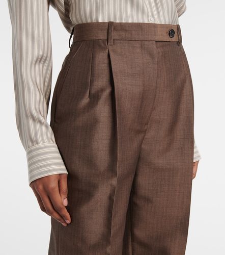 Pantalon droit Norbert en mohair et laine - The Row - Modalova
