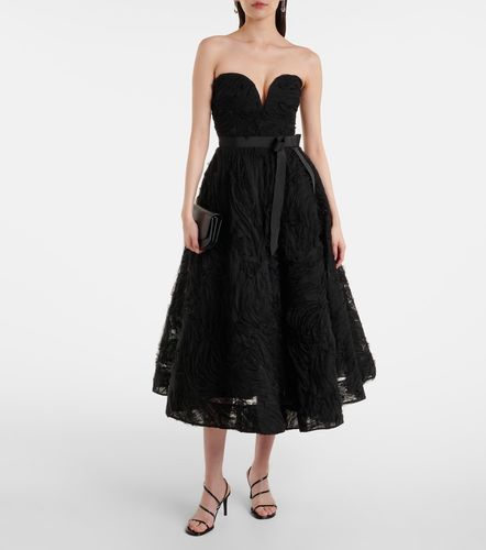 Robe midi Willow brodée en tulle - Rebecca Vallance - Modalova