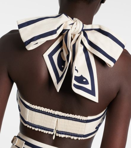 Alémais Brassière Marine rayée en coton - Alemais - Modalova