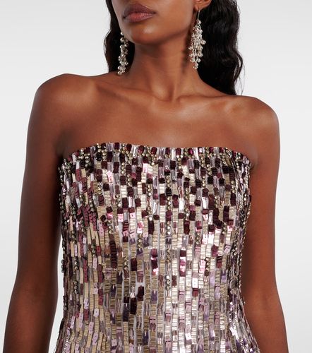 Robe bustier longue Lucille à sequins - Jenny Packham - Modalova