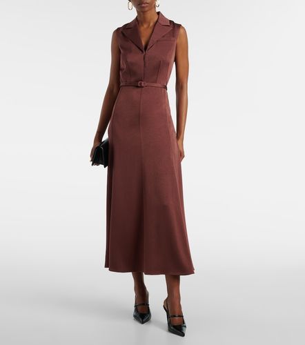 Robe midi Vander en crêpe de satin - Roland Mouret - Modalova