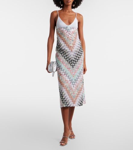 Missoni Robe midi Zig-zag en lamé - Missoni - Modalova