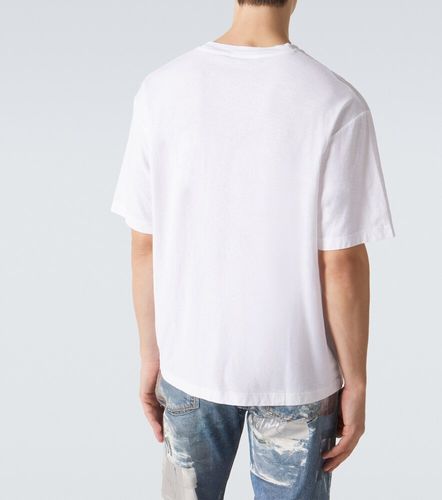 T-shirt en coton et chanvre à logo - Acne Studios - Modalova