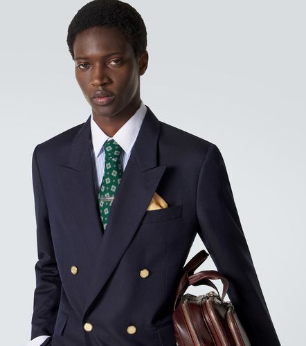 Dunhill Cravate en soie imprimée - Dunhill - Modalova