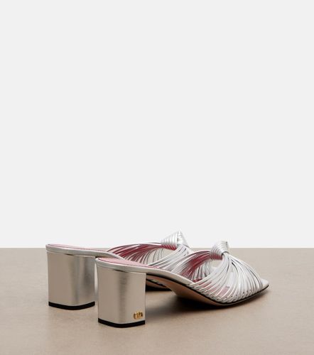 Mules Annet en cuir métallisé - Valentino Garavani - Modalova