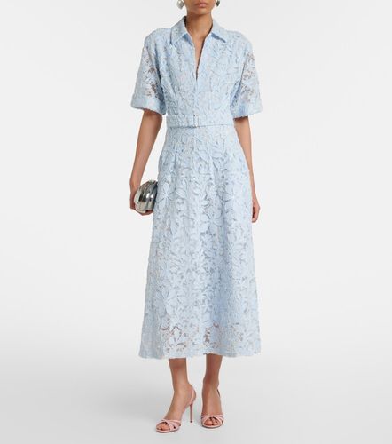 Robe midi Deanna en dentelle de coton - Simkhai - Modalova