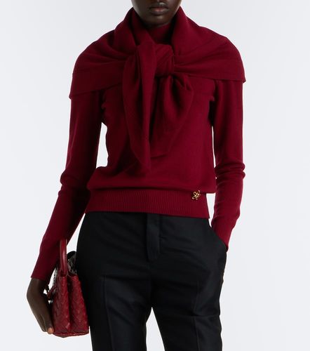 Pull en cachemire à foulard - Oscar de la Renta - Modalova