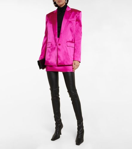 Frame Blazer en satin - Frame - Modalova