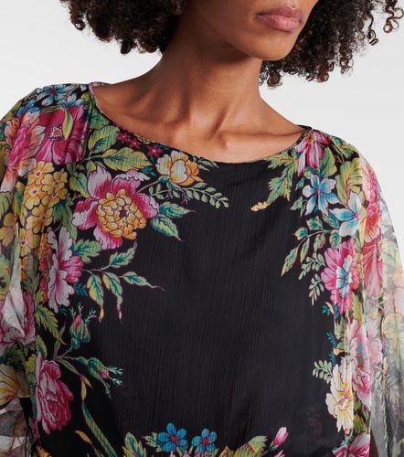 Robe en soie à imprimé floral - Etro - Modalova