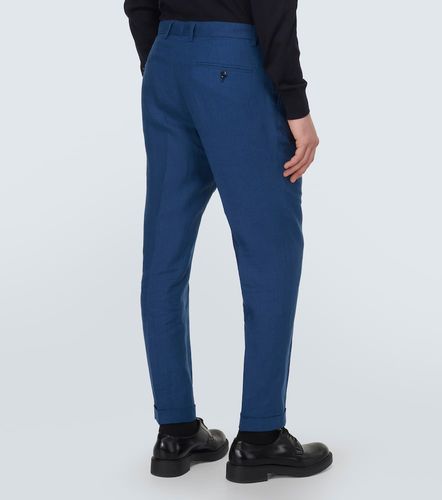 Dolce&Gabbana Pantalon slim en lin - Dolce&Gabbana - Modalova