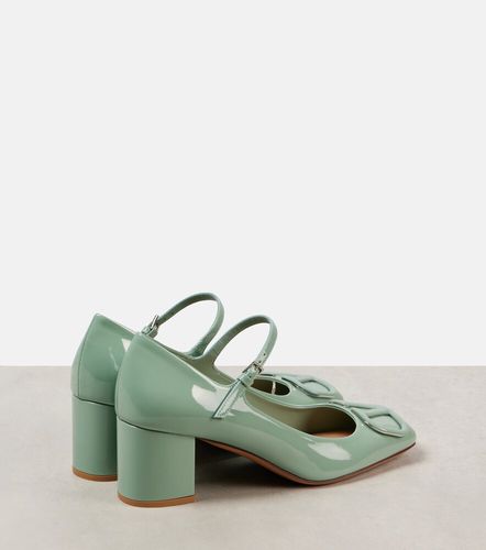 Escarpins VLogo Signature 60 en cuir verni - Valentino Garavani - Modalova