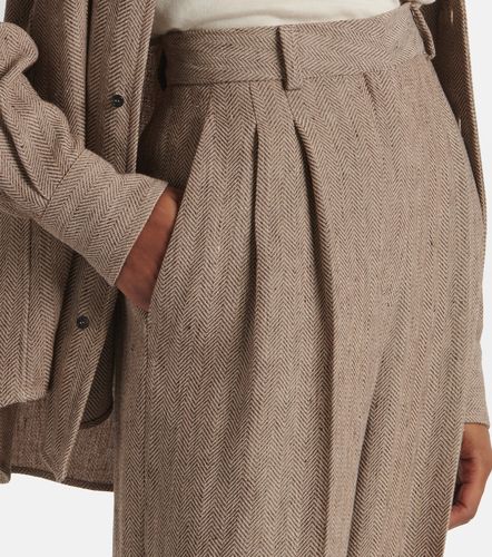 Pantalon ample Nyack en crêpe de lin - Loro Piana - Modalova