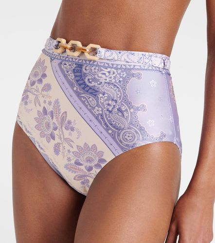 Culotte de bikini Lucky à fleurs - Zimmermann - Modalova