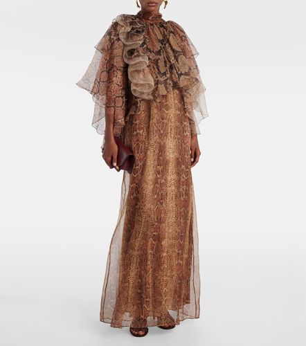 Robe longue Memento en soie - Zimmermann - Modalova