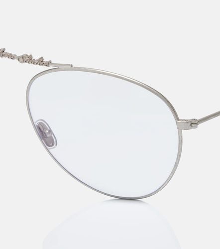 Lunettes aviateur à logo - Acne Studios - Modalova
