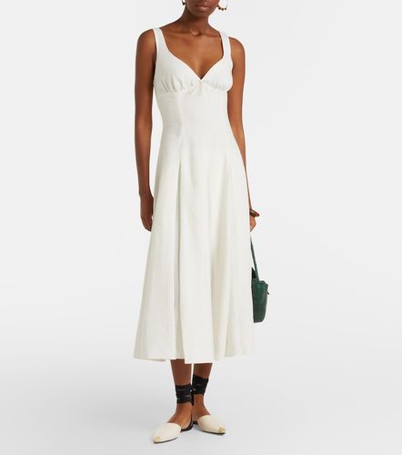 Faithfull Robe midi Adalee en lin - Faithfull - Modalova