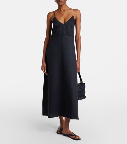 Asceno Robe midi Ida en lin - Asceno - Modalova